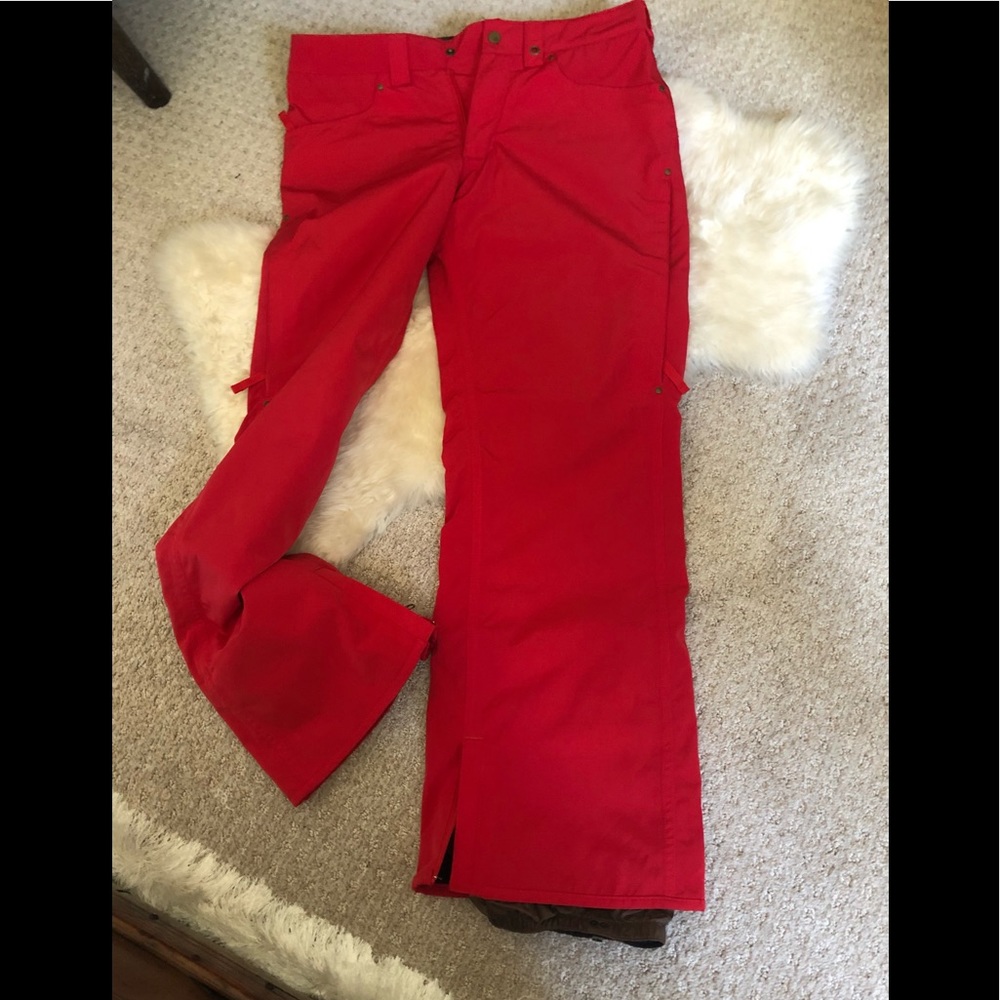 Burton Red Women's Pants